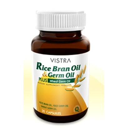 00208: Vistra Rice Bran Oil 30 เม็ด